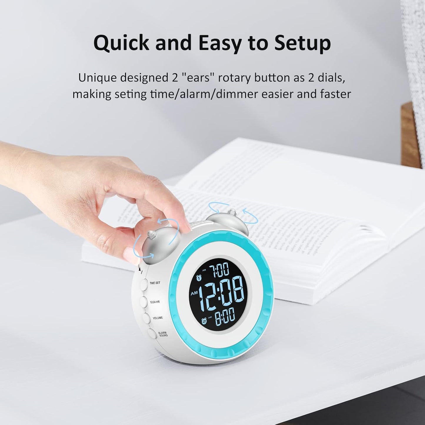 Classic Vibrating Alarm Clock