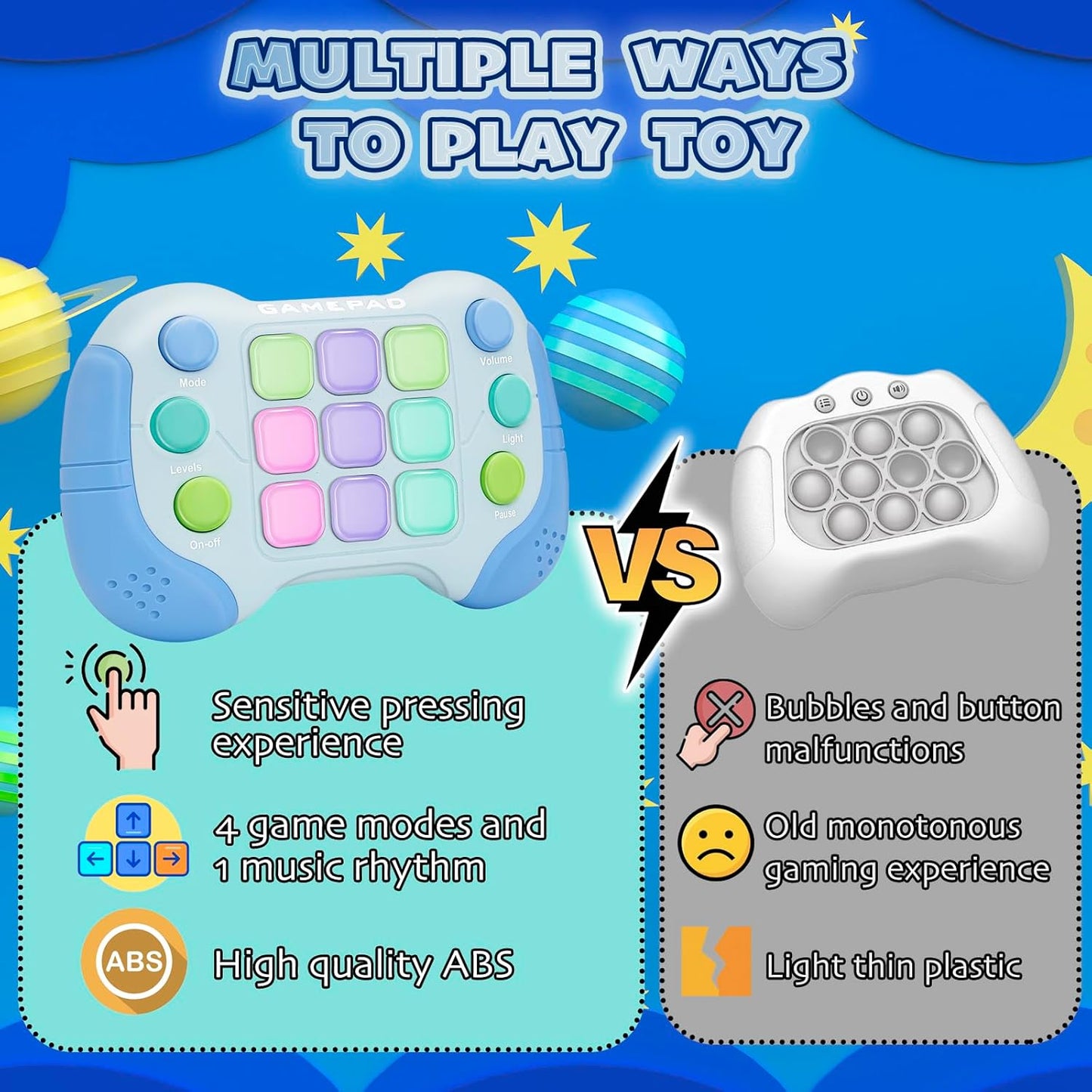 Quick Push Pop Game