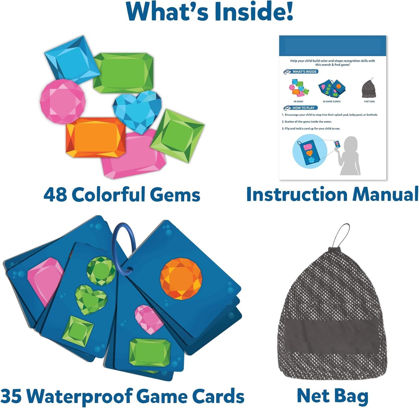 Pool Treasure Hunt Game
