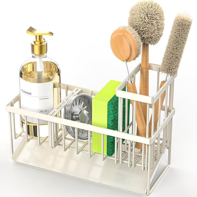 Premium Stainless Steel Sink Organizer
