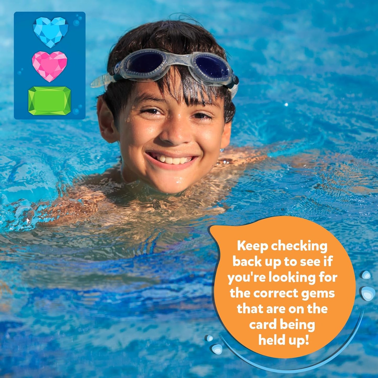 Pool Treasure Hunt Game