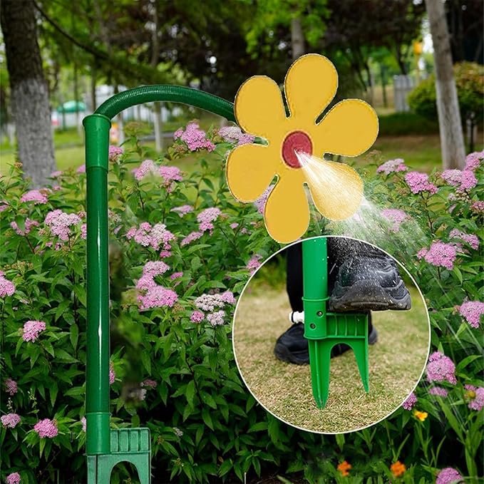 Whirling Daisy Garden Sprinkler Head