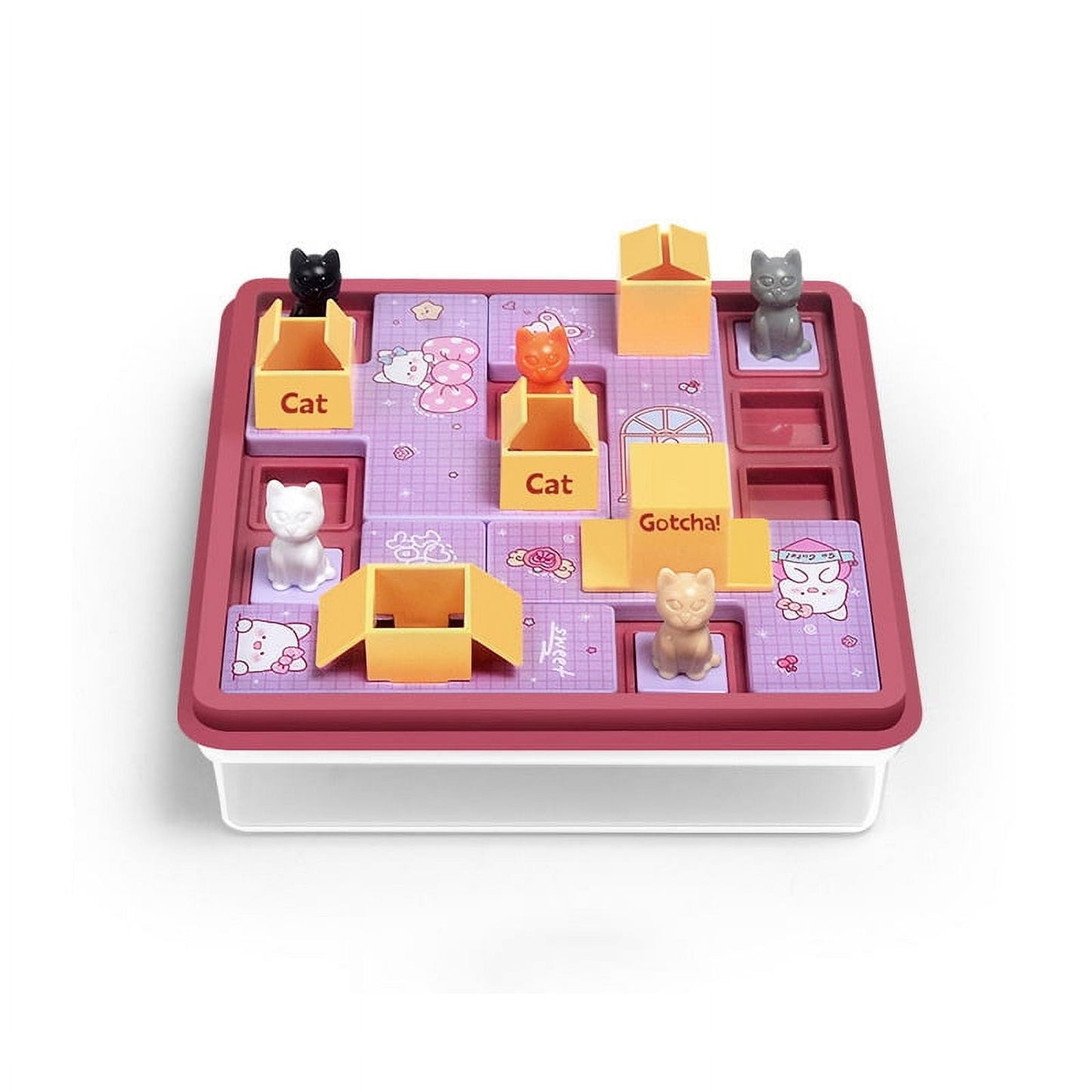 Children Cat Express Box Board Game