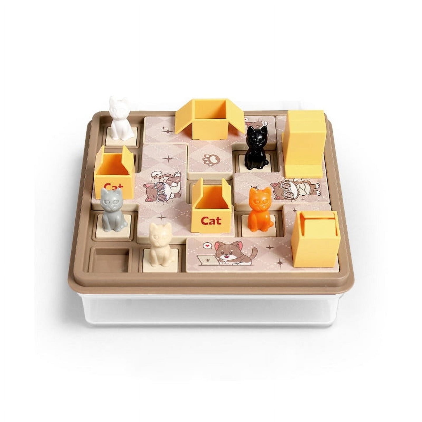 Children Cat Express Box Board Game