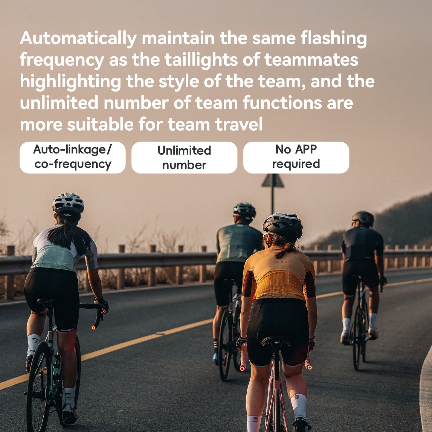 Smart Brake Sensor Light For Bicycles