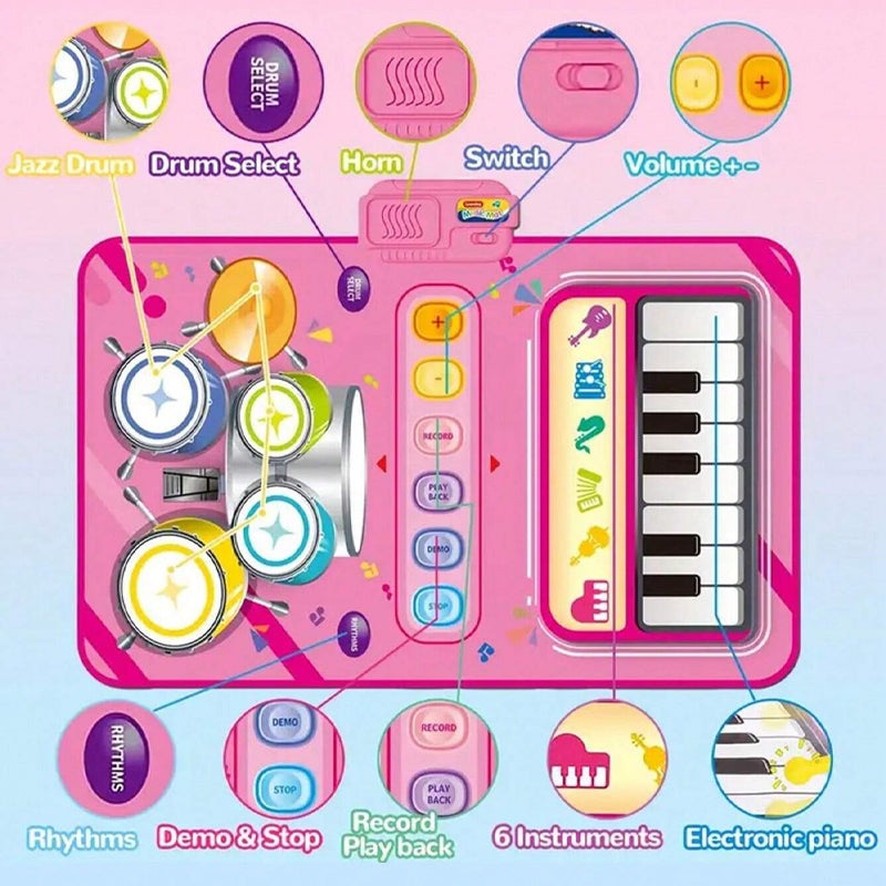🎶 Musical Play Mat Adventure Pad