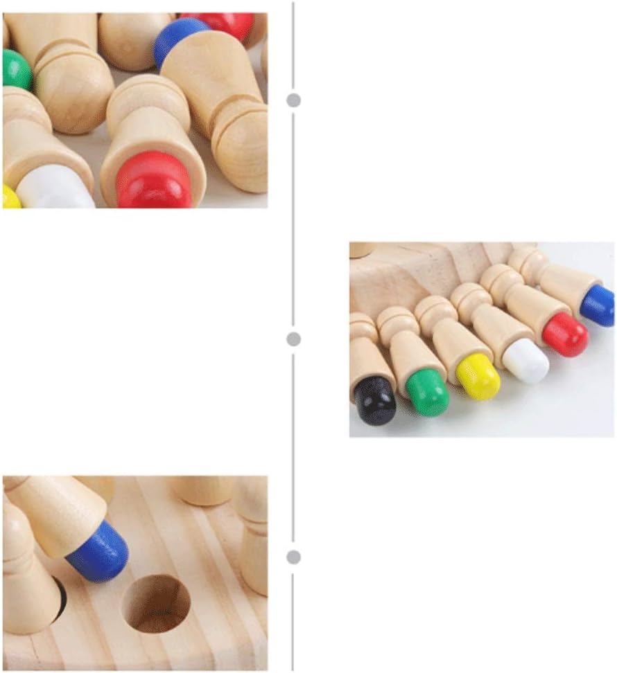 Wooden Memory Chess Game