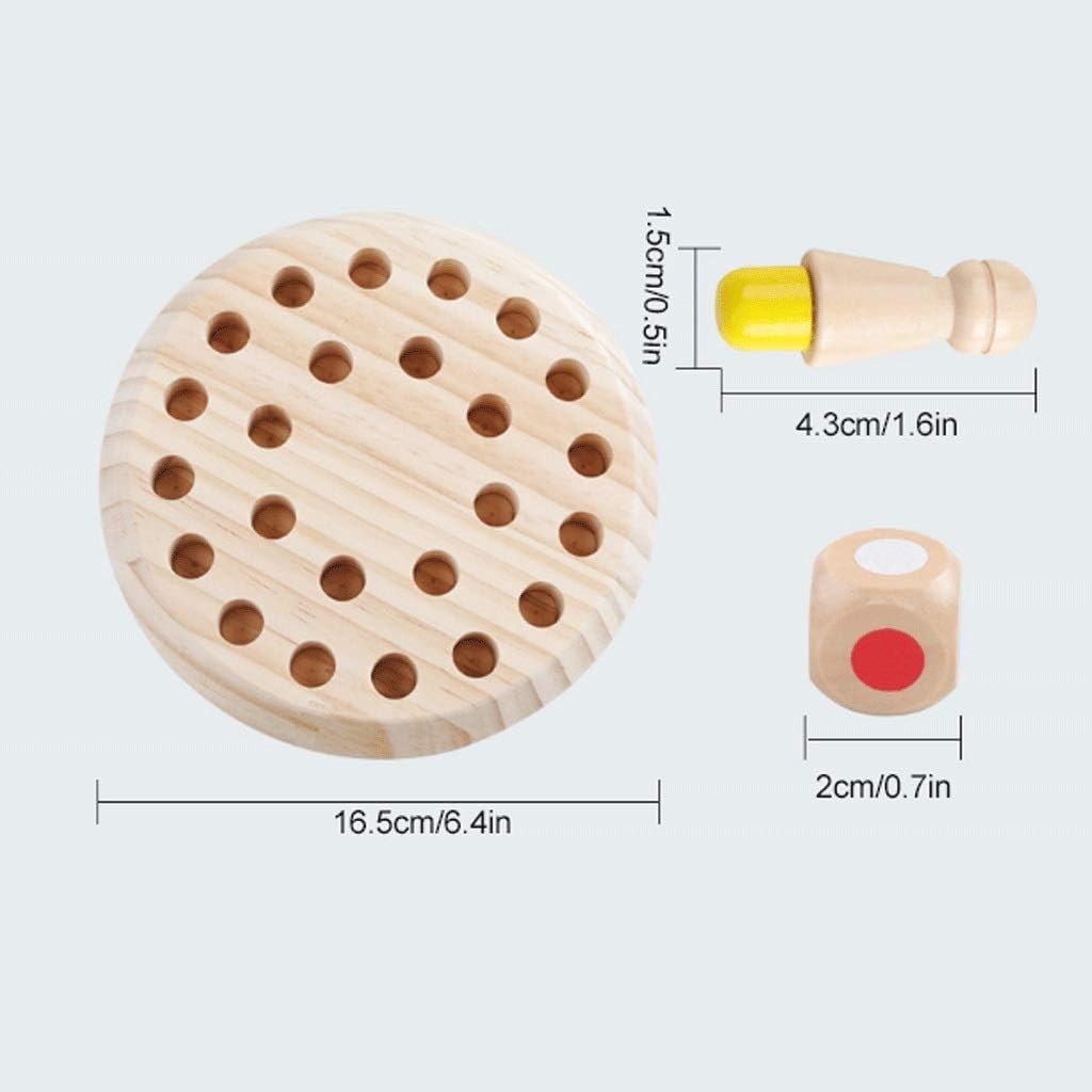 Wooden Memory Chess Game