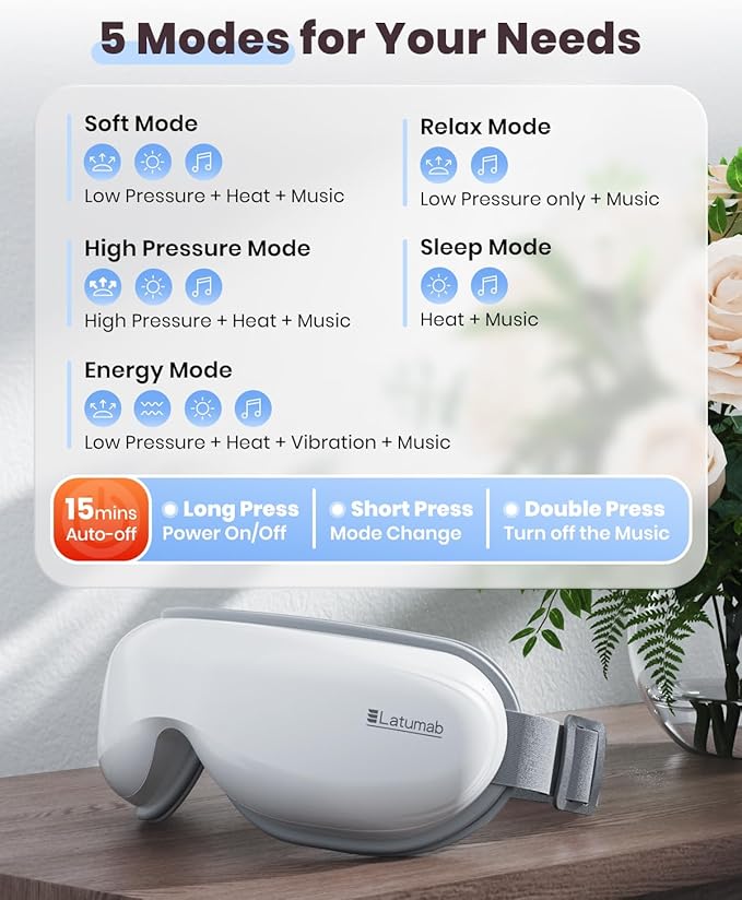 Eye Massager With Heat