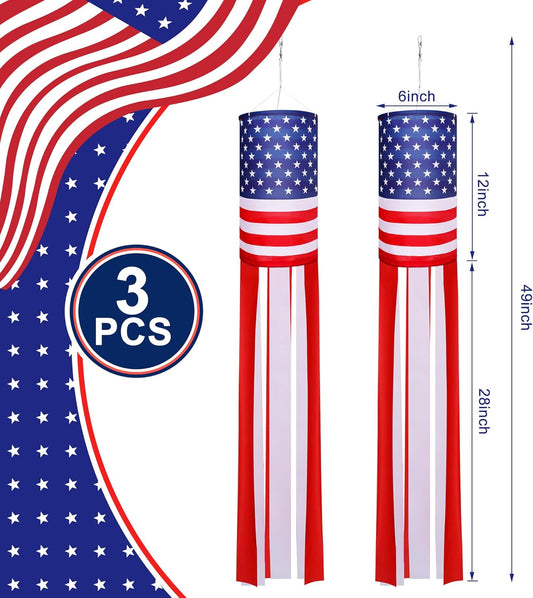 American Flag Windsock