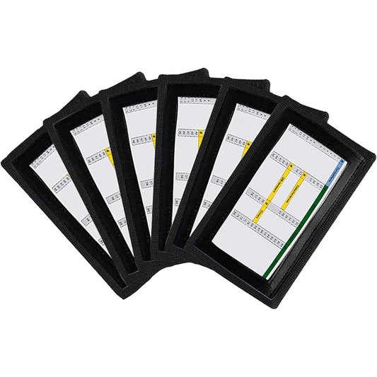 Football Wristband Playbook | 3-Window Wrist Coach for Youth & Adults – Durable, Game-Ready Design