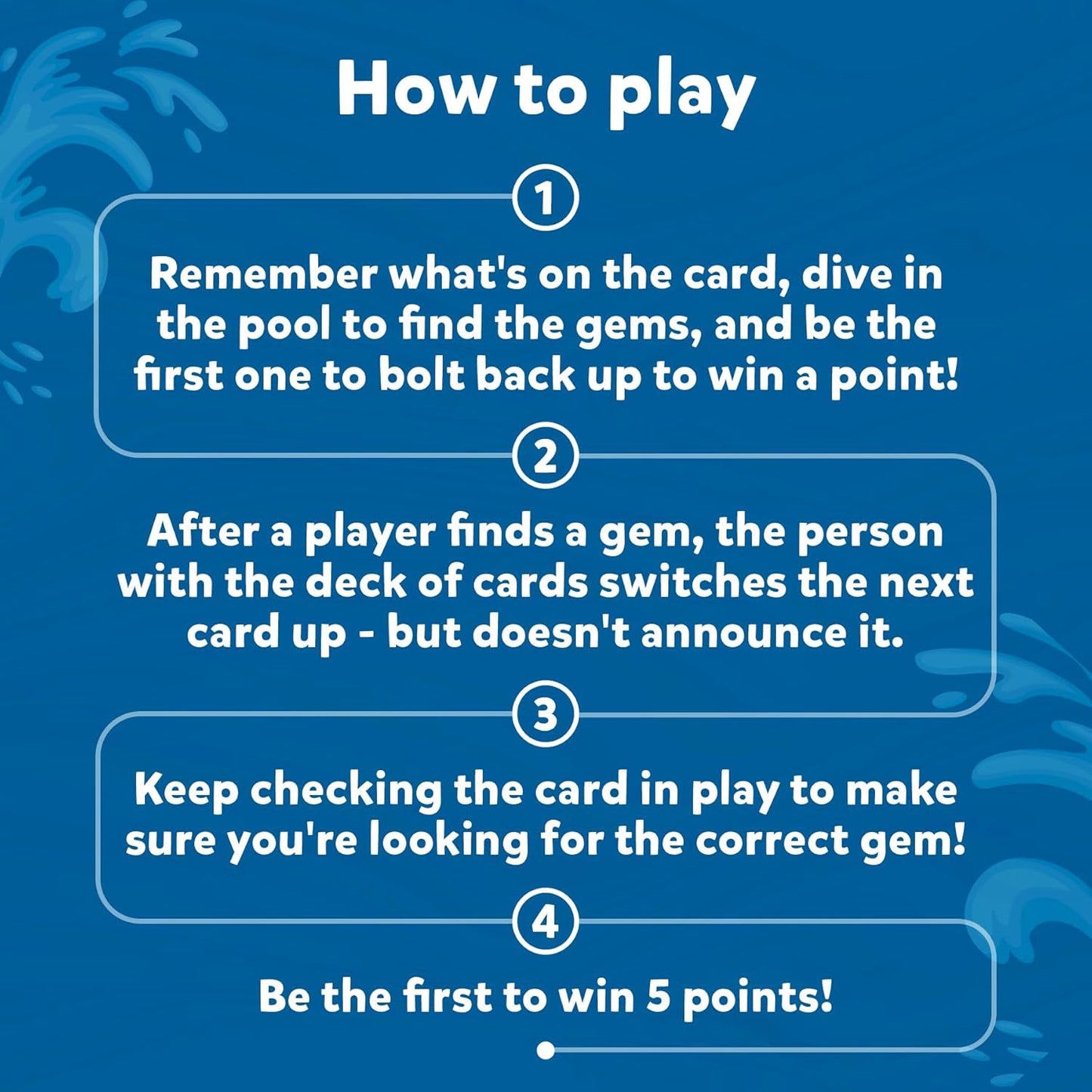 Pool Treasure Hunt Game