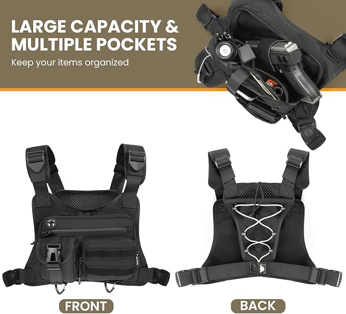 Tactical Running Chest Bag