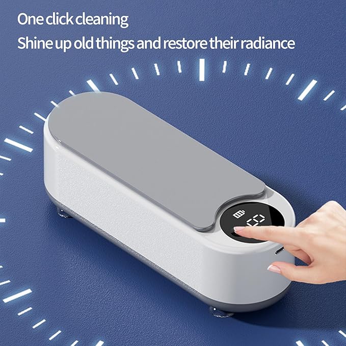 ClarityClean™ Mini Ultrasonic Washer