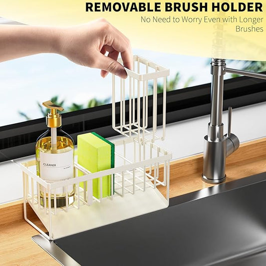 Premium Stainless Steel Sink Organizer