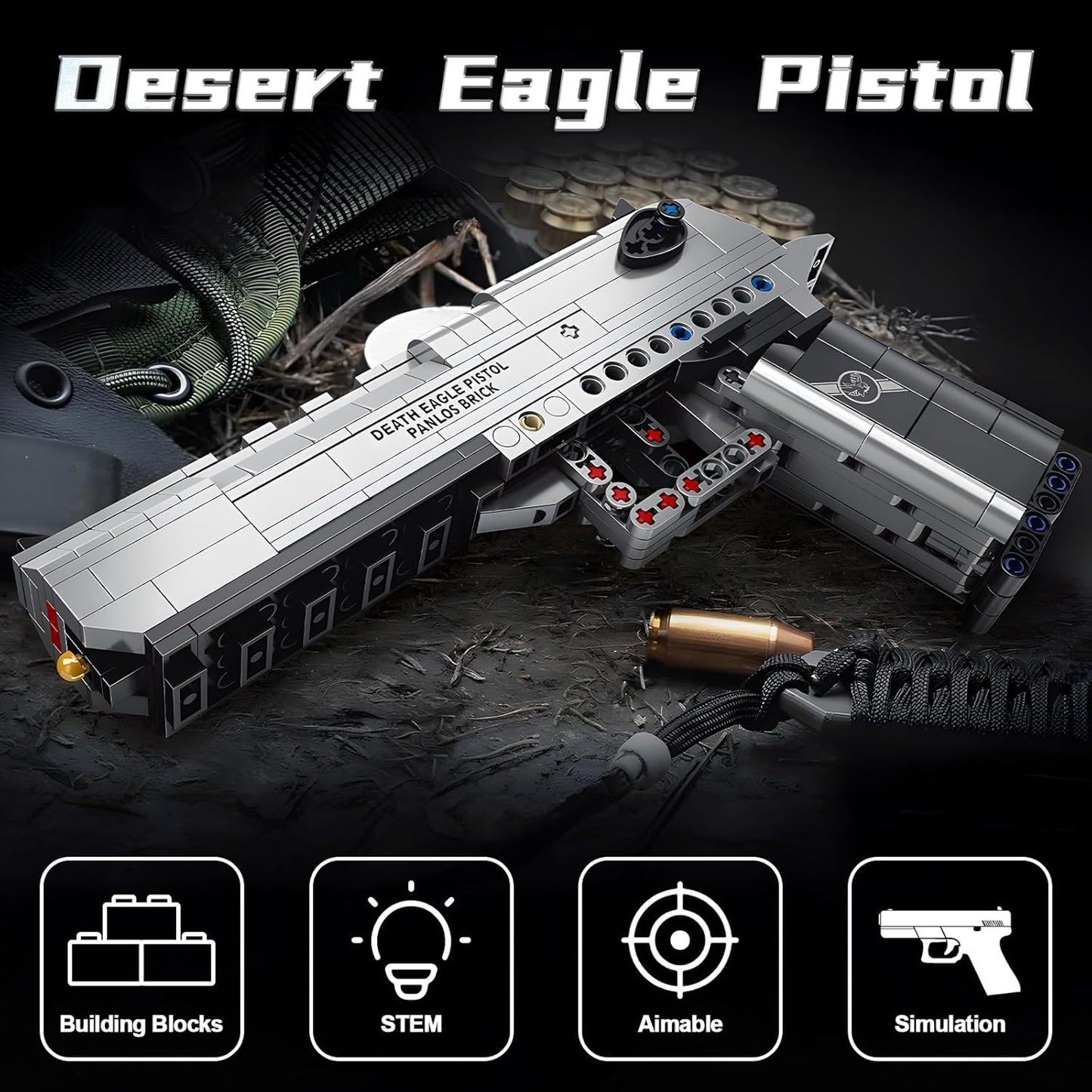 Epic DIY Gun Kit – A Must-Have for Brick & Military Fans!