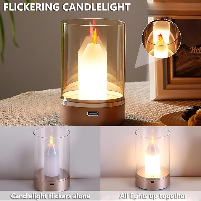 GlowWave Cordless Gesture Night Lamp