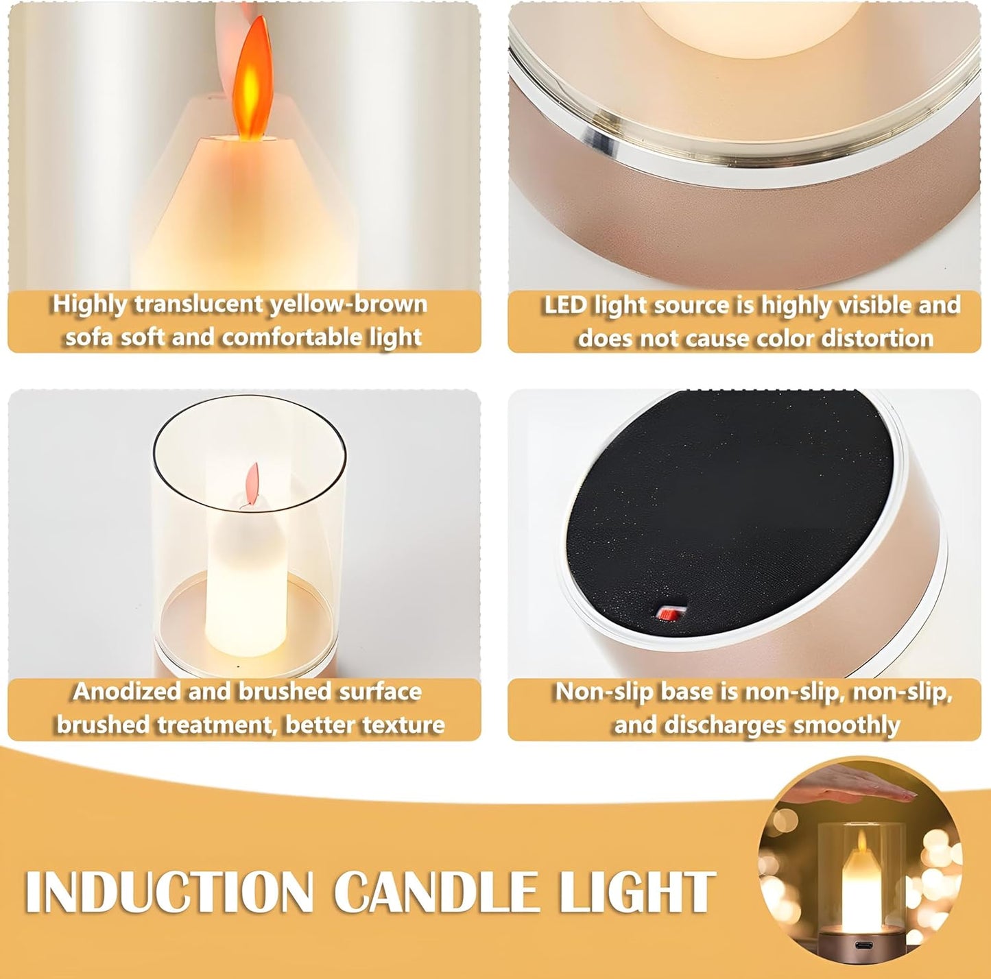 GlowWave Cordless Gesture Night Lamp