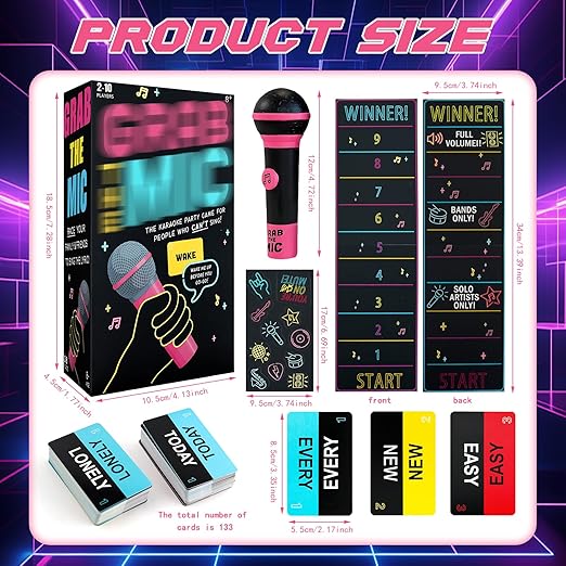 2025 New Grab Your Mic Party Game