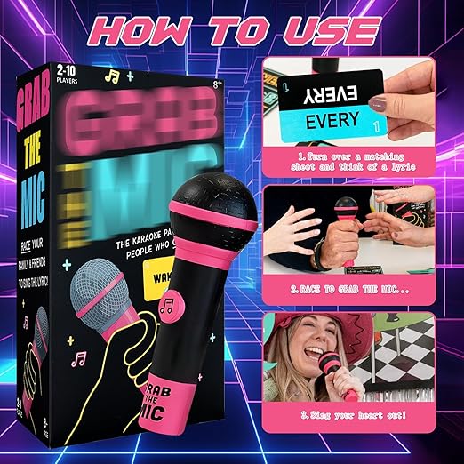 2025 New Grab Your Mic Party Game