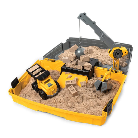 Kinetic Sand Construction Site – Dig, Build & Demolish Playset