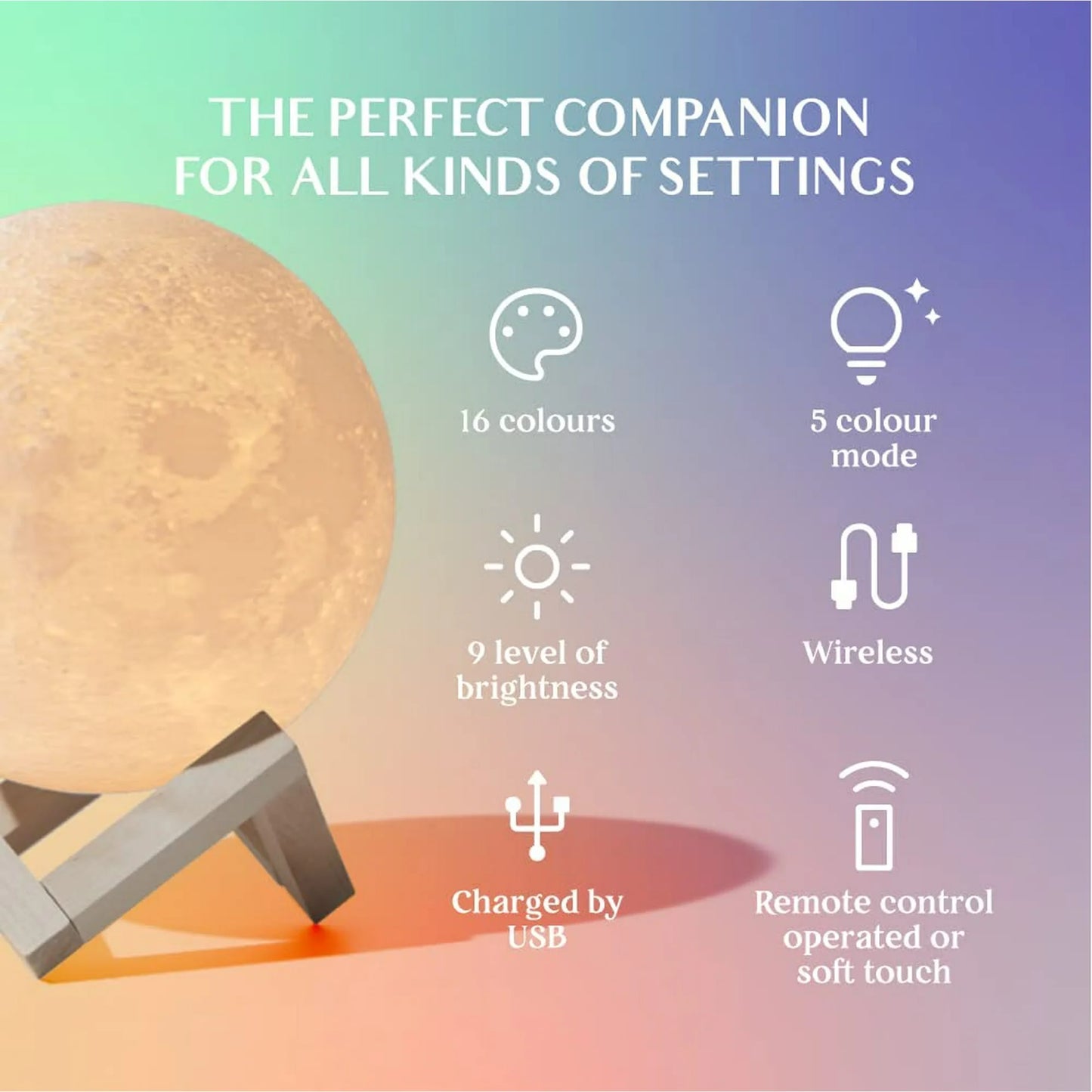 3D Moon Lamp