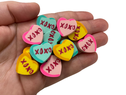 FunErasers-Mini Convo Heart Eraser Assortment