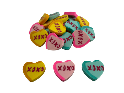 FunErasers-Mini Convo Heart Eraser Assortment